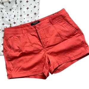 Liverpool Los Angeles Johnny Shorts Women's Size 32/14 Pumpkin